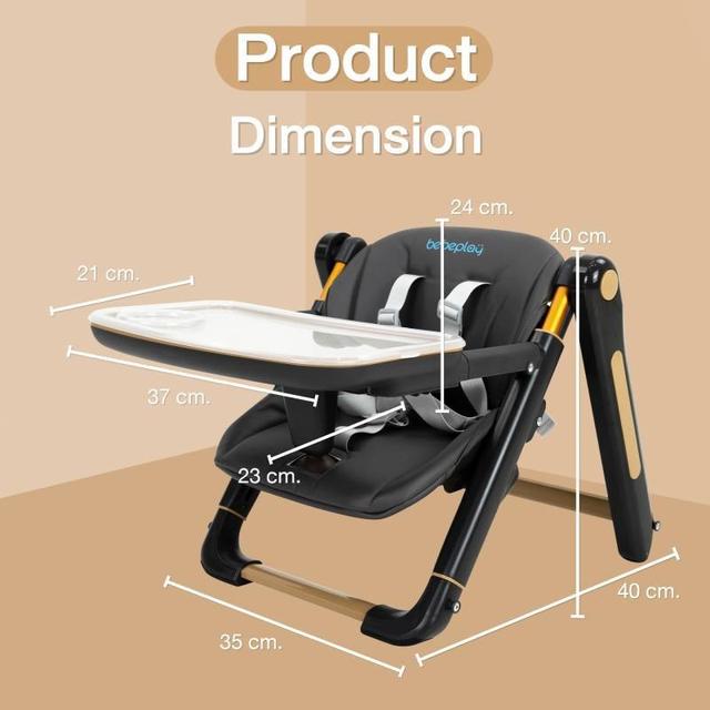 เก้าอี้ทานข้าวพกพา Bebeplay Travel Booster Seat 6
