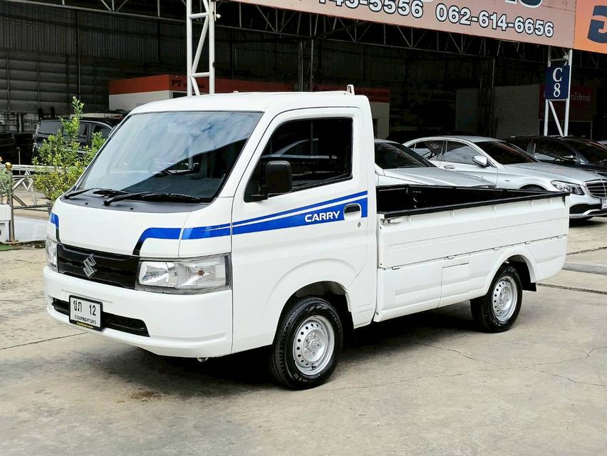 รหัสรถ SEZ4758 📞Suzuki Carry Pickup 1.5L เกียร์ ธรรมดา เบนซิน สี ขาว ปี 2020