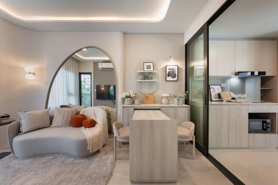 ขายดาวน์คอนโด COBE รัชดา พระราม 9 ชั้น 20 Fully Furnished พร้อมเข้าอยู่ปี 69 ทำเลดี ใกล้ MRT ศูนย์วัฒนธรรม  5