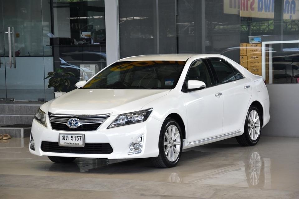 TOYOTA CAMRY 2.5 HYBRID PREMIUM ปี 2012 รหัส TKG5157