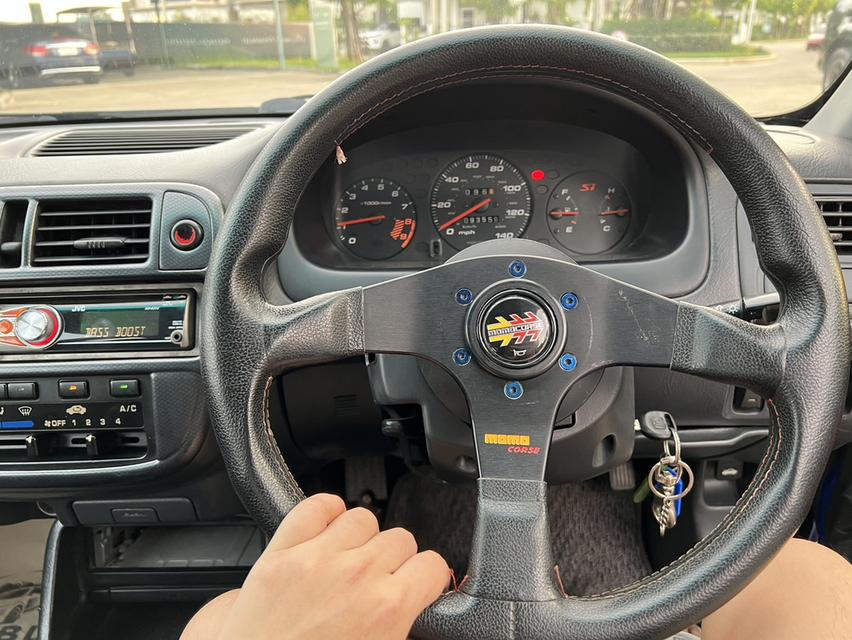 CIVIC COUPE ปี 2000 หล่อๆ สีใสเงาจัด เคลือบแก้ว อะไหล่เบิกใหม่ 13