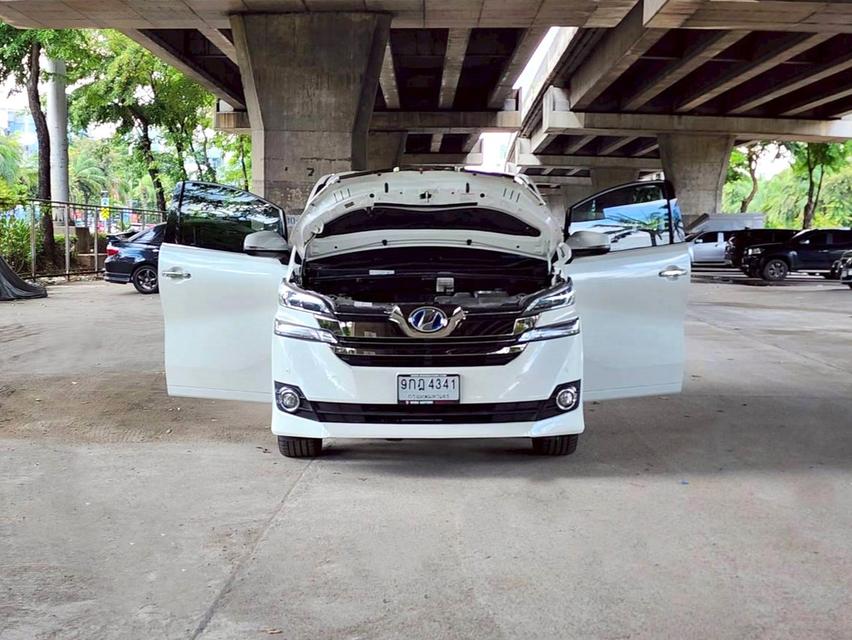 ขายรถ Toyota Vellfire 2.5 HEV E-Four ปี 2015 สีขาว เกียร์ออโต้ 19