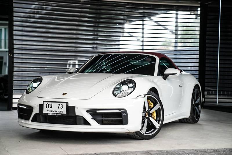 🐸Porsche 911 Carrera Cabriolet (992) 2021 สีขาว