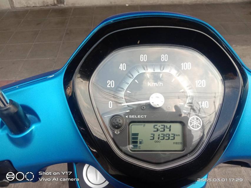 YAMAHA grand filano 2015 สีน้ำเงิน ล้อแม็ก ไมลล์ดิจิตอล