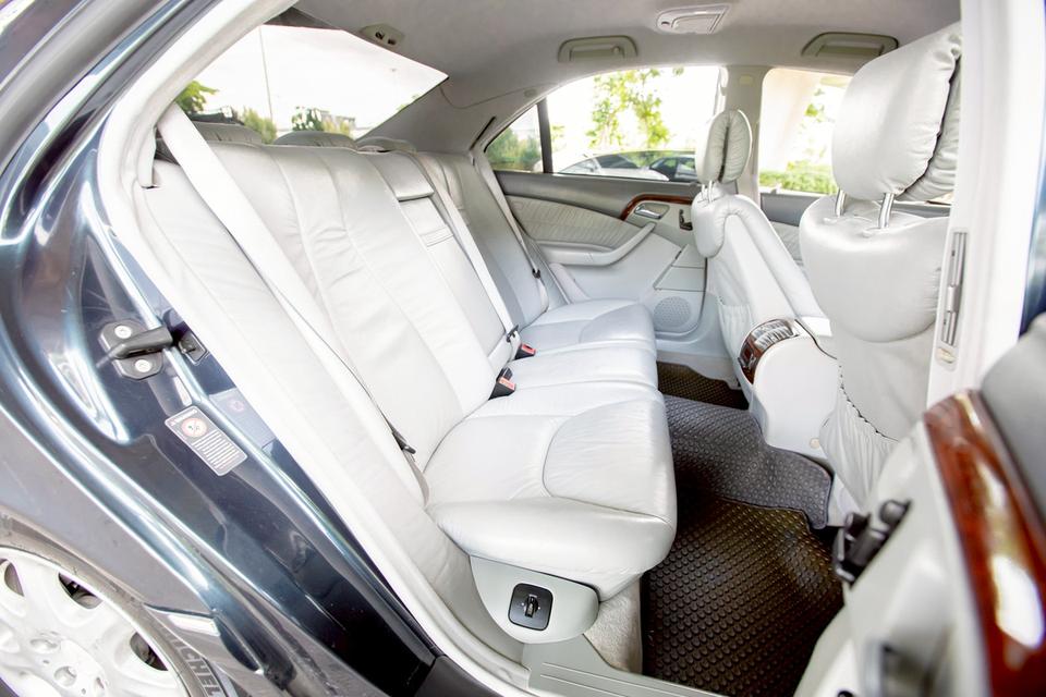 Benz S280 Sedan ปี 2001 สีน้ำเงิน สวยสภาพดีมาก 9