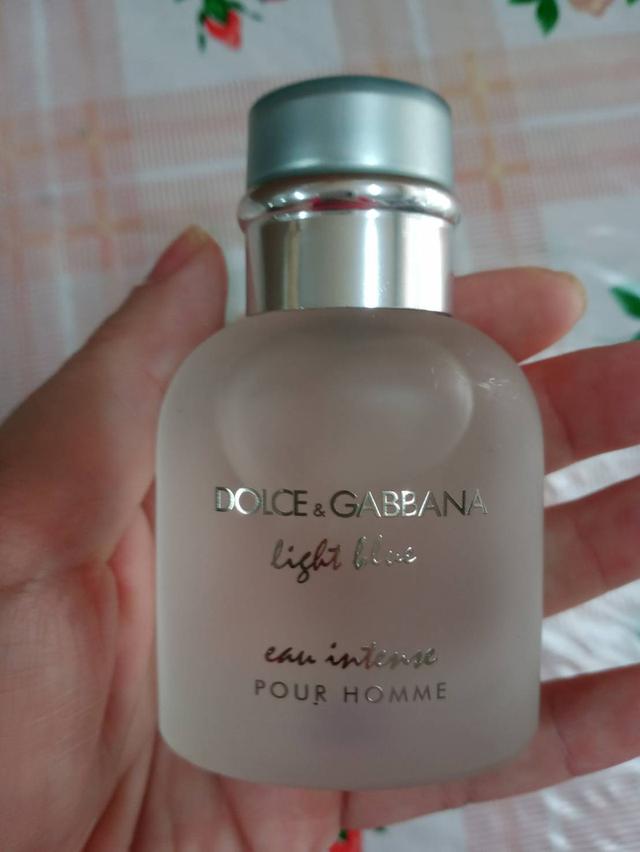 น้ำหอมแท้ราคาคุยกันได้ D&G Dolce and gabbana light blue pour homme eau intense edp 50ml 