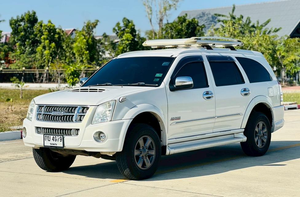 รถบ้านเข้าใหม่ มือเดียวออกห้างป้ายแดง ไมล์แท้ เข้าศูนย์ตลอด สวย เดิมๆ ราคาดี #ISUZU MU7 3.0i-TEQ 2WD VGS TURBO PLATINUM ปี2009 สีขาวมุข เกียร์ออโต้ เ