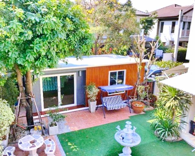 สายไหม อเวนิว 1.7กม. วัชรพล เช่าบ้านเดี่ยว 2 ชั้น 87ตร.วา. 300 ตร.ม. พร้อมเฟอร์ ฯ รร.สารสาสน์วิเทศสายไหม 1 กม. 4 นอน 8