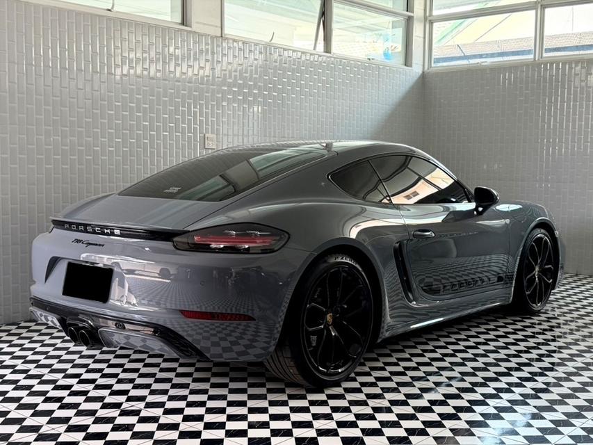 Porsche 718 Cayman Style Edition 2024 สีเทา ภายในแดง รถสวยไมล์น้อย มีไฟแนนซ์เหลือ รูปย่อยที่ 3