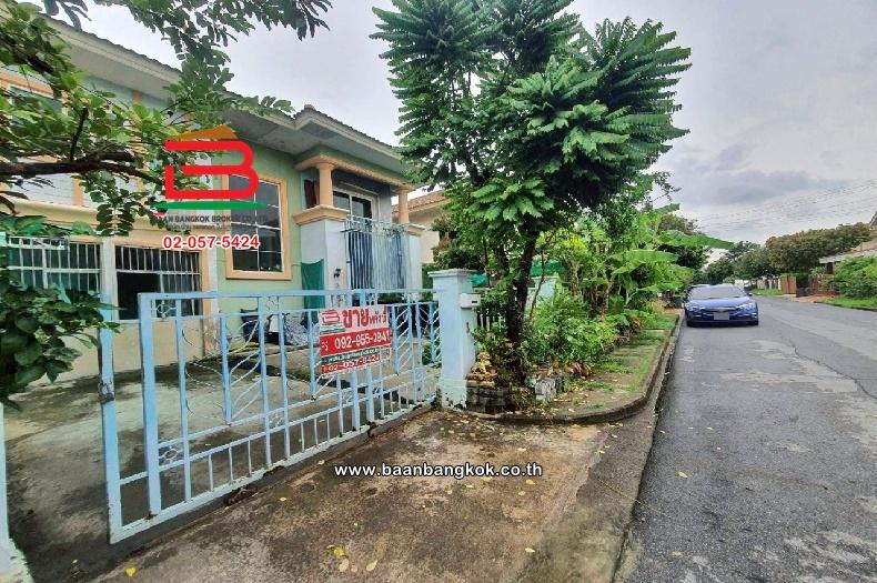 บ้านเดี่ยว หมู่บ้านพฤกษาวิลเลจ 8 (Pruksa Village 8) เนื้อที่ 50.1 ตร.ว สุขาภิบาล 5 ซอย 70 แขวงออเงิน เขตสายไหม กรุงเทพมหานคร 3
