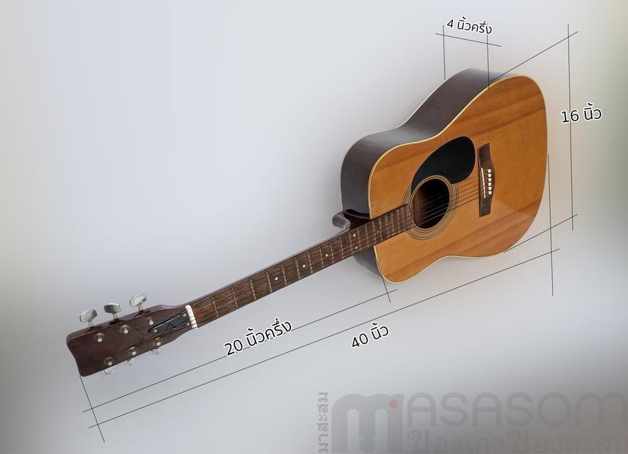 กีต้าร์โปร่ง YAMAHA ของเก่า รูปที่ 3