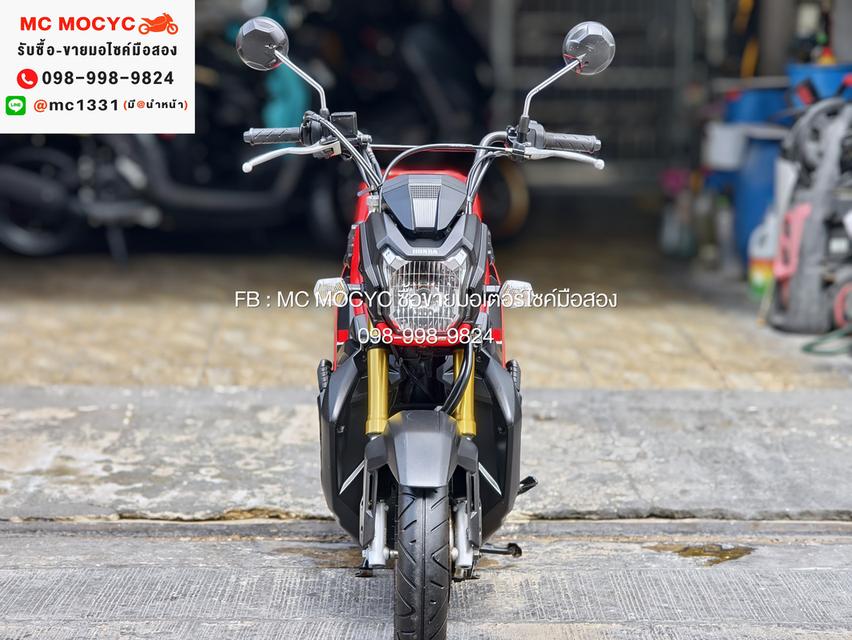 Zoomer x 2018 ไมล์ดิจิตอล รถบ้านแท้ไม่ใช่รถประมูล มีเล่มชุดโอนครบ No1508