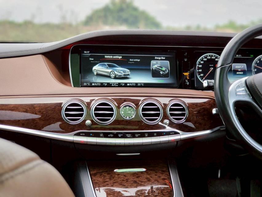 รหัสรถ NC79 BENZ ✳️ S500e EXCLUSIVE Plug-In HYBRID (LWB) (W222)  Panoramic Roof " 14