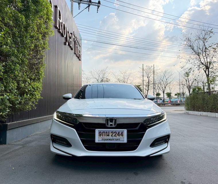 รหัสรถ AP2244 Honda #Accord 1.5 EL (MNC) ปี 2023 สีขาวมุก รูปที่ 2