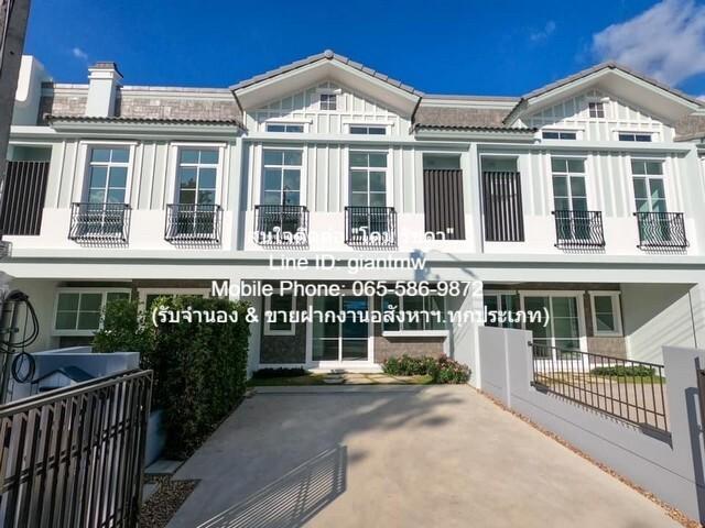 townhouse ขาย/ให้เช่าทาวน์โฮมหรูพร้อมอยู่ (หลังมุม) ม.อินดี้ บางนา-รามคำแหง 2 3 นอน 3 ห้องน้ำ 50000 thb ไม่ไกลจาก ตลาดนั 2