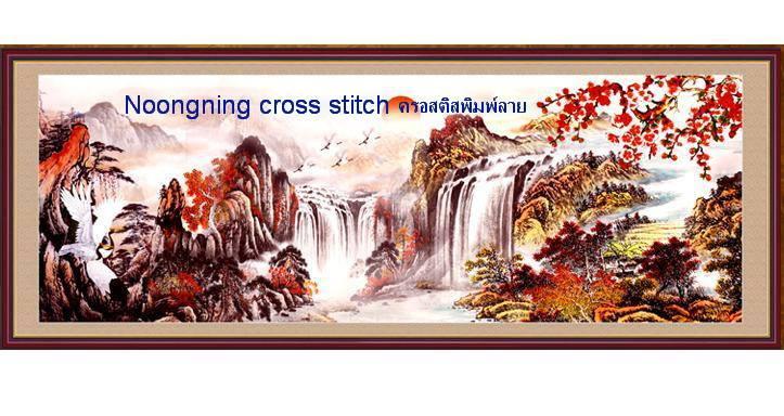 ร้าน Noongning Cross stitch ครอสติสพิมพ์ลาย จำหน่ายอุปกรณ์ครอสติส ภาพติดเพชร1570 6