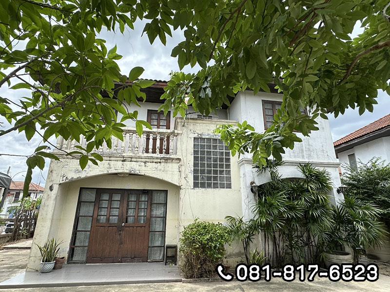 ขายบ้านพร้อมที่ดิน  หมู่บ้าน บ้านบัวทอง  ถนนเลียบคลองบางไผ่ 1