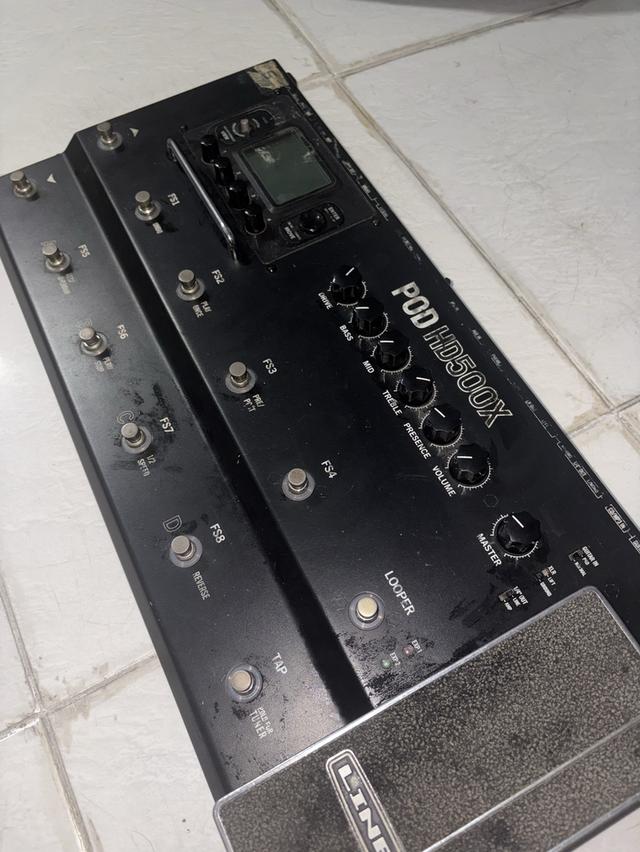 เอฟเฟ็คกีต้าร์ Pod HD500X