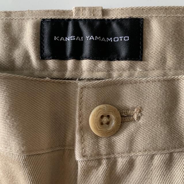กางเกงชิโนสีเบจ Kansai Yamamoto รูปย่อยที่ 3