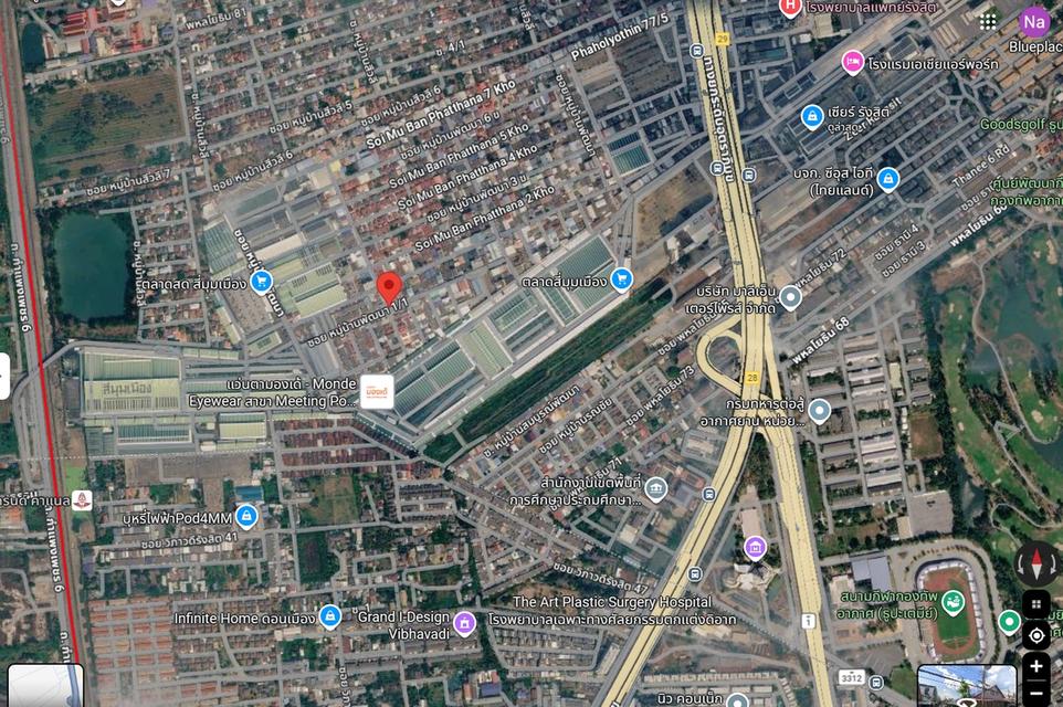 ขายบ้านพร้อมที่ดิน ทำเลค้าขาย อยู่กลางใจตลาด.4.มุมเมือง 14