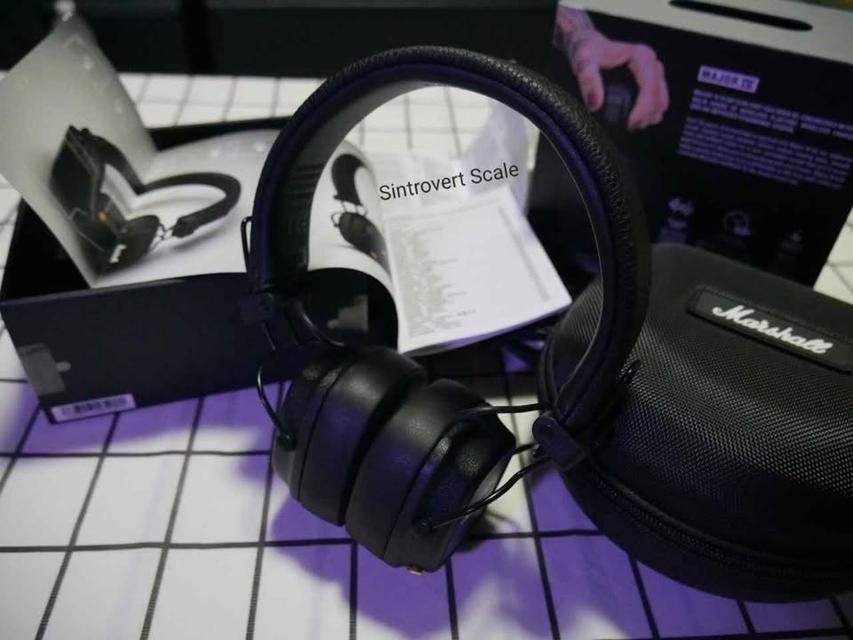 หูฟัง Marshall major iv Bluetooth 🎧 สีดำ มีกล่อง✨ของอยู่กรุงเทพนัดรับได้ หรือส่งแมสได้ สภาพนางฟ้า💯 รูปที่ 8