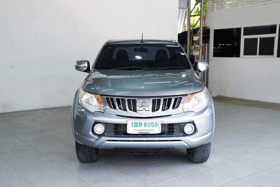 MITSUBISHI TRITON PLUS 2.4 GLS CAB ปี 2015 สีเทา รหัส CAT650 11