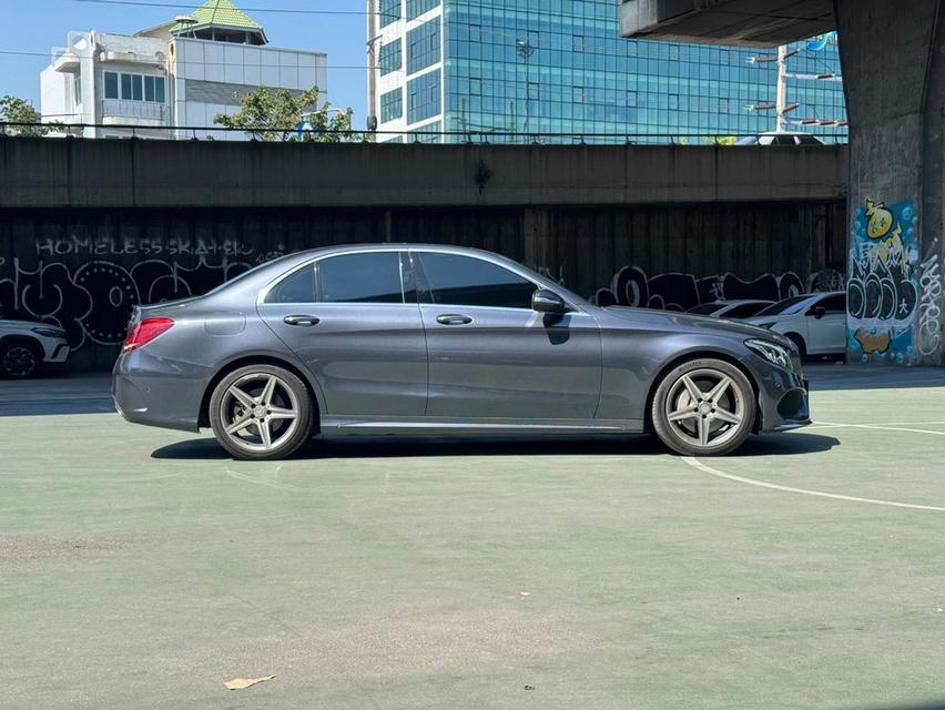 ขายรถ Benz C300 Bluetec Hybrid AMG W205  ปี 2015 สีเทา เกียร์ออโต้ 8