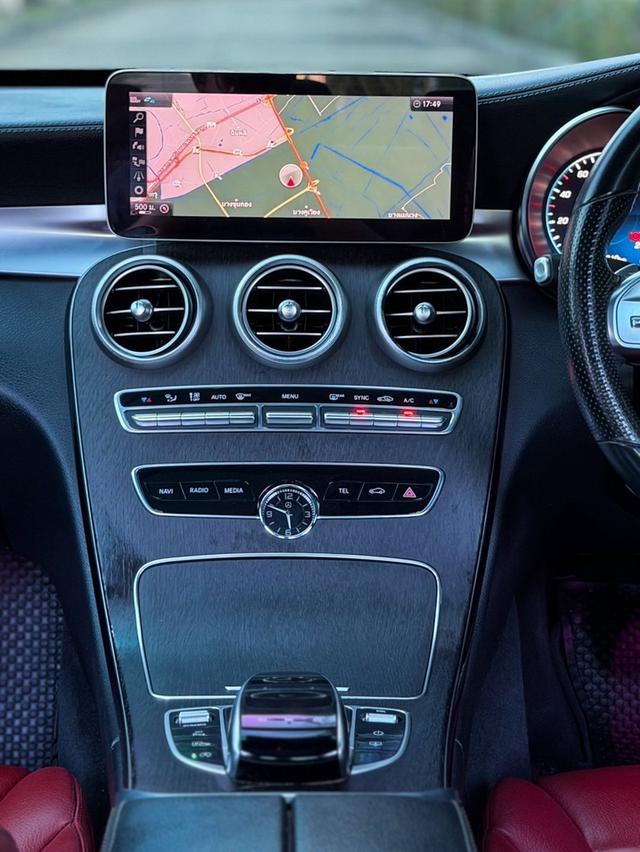 Benz C220d AMG Dynamic รุ่น Top ดีเซลล้วน W205 ปี 2020 หลังคาแก้ว ใช้งานน้อย 9 หมื่นโล รูปที่ 14
