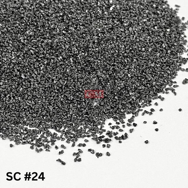 ทรายพ่น ทรายพ่นทุกชนิด  -  ซิลิคอนคาร์ไบค์สีดำ (Black Silicon Carbide)