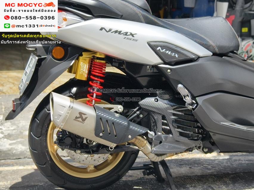 Nmax 2021 วิ่ง2000โลแท้ รุ่นTOP ABS TCS รถบ้านแท้มือเดียว กุญแจบุคเซอวิสครบ No1152 19