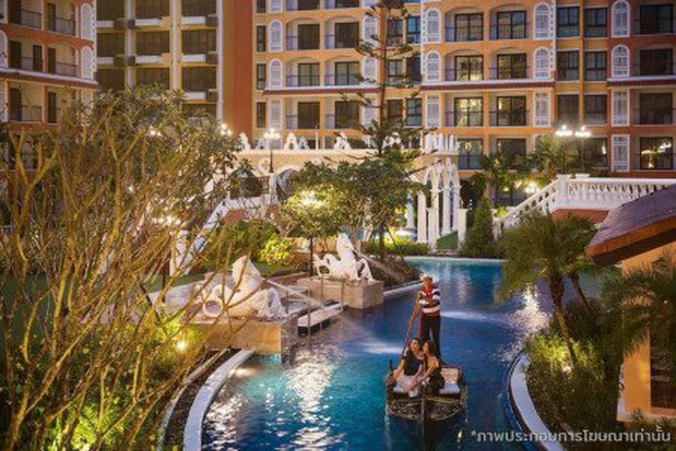ขาย คอนโด มือหนึ่ง Venetian Signature Condo Resort Pattaya 33.52 ตรม. River - 1ห้องนอน1ห้องน้ำ1ห้องนั่งเล่นผลตอบแทนค่าเช 11
