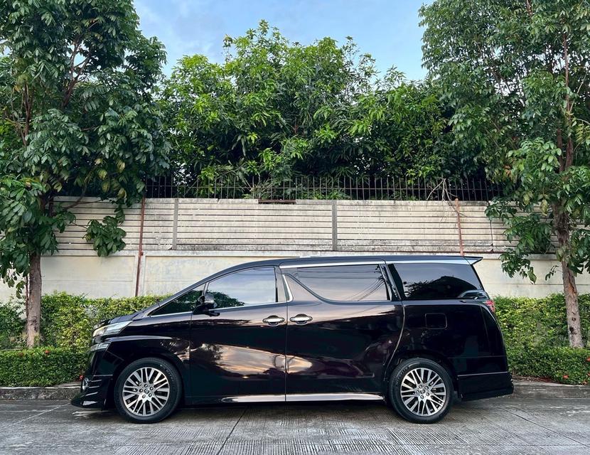 Toyota Vellfire 2.5 เบนซิน Top ปี 2017 สีดำ  ✨สวยสุดในรุ่น มือเดียว รถศูนย์toyota 2