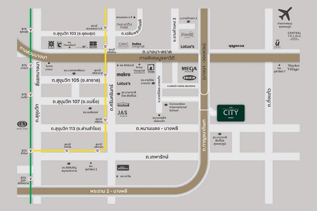 P347 ให้เช่าบ้านเดี่ยว 2 ชั้น เดอะ ซิตี้ บางนา The City Bangna บ้านใหม่ ยังไม่เคยเข้าอยู่ ตกแต่งสวยครบ