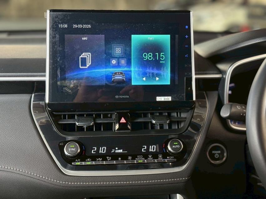 รหัสรถ WRT3313 2024 TOYOTA COROLLA CROSS, 1.8 HEVPREMIUM รูปที่ 17