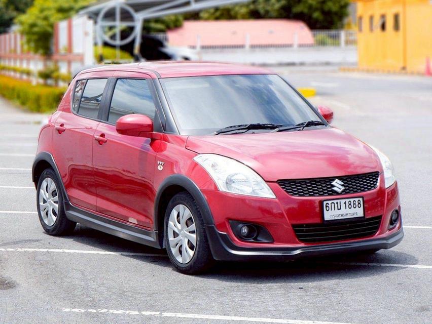 Suzuki Swift GL 1.25 GL CVT สีแดง 2015 (แท้) 4