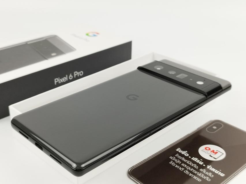 ขาย/แลก Google pixel6 Pro 12/128 สี Stomy Black สภาพสวยมาก แท้ ครบกล่อง เพียง 24,900 บาท 6