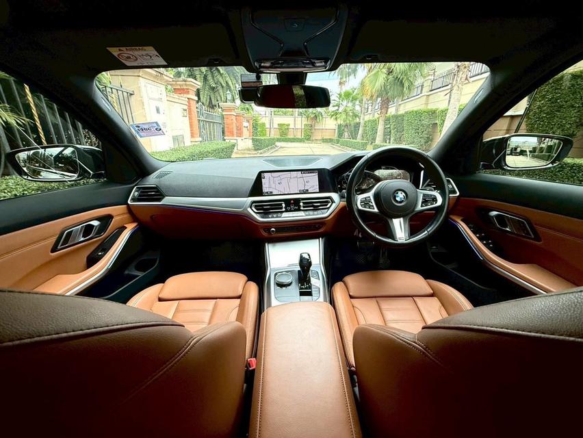 รหัสรถ CH9973 BMW 320D M sport G20 ปี 2020 สีดำ 6
