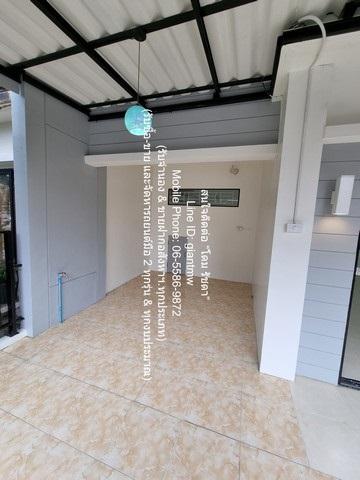 Townhome ขายทาวน์โฮม 2 ชั้น (ห้องมุม) รีโนเวทแล้ว ในโครงการหมู่บ้าน ถ.รังสิต-คลอง 3 22.6 ตร.ว. 3 น 2 น้ำ จอดรถ 2 พื้นที่ 2