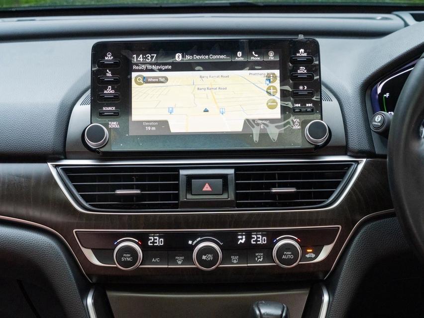 HONDA ACCORD 2.0 HYBRID TECH AT 2020ซีดานหรู ไฮบริด ท็อปสุด ประหยัด 23 km/L ไมล์ 13x,xxx รูปที่ 14