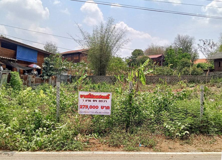 ขายที่ดิน 1 งาน 84 ตร.วา ต.สบป๊าด อ.แม่เมาะ ลำปาง 7