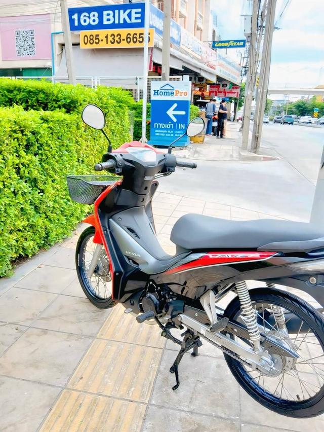  Honda Wave110i LED สตาร์ทมือ ปี2024 สภาพเกรดA 7087 km เอกสารพร้อมโอน 4