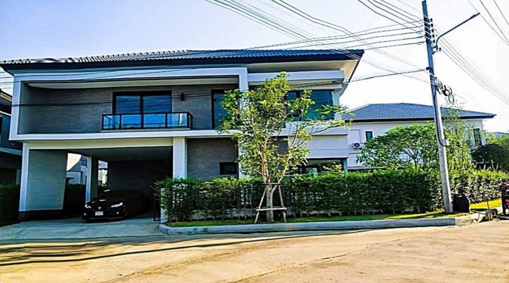 บ้านเดี่ยวให้เช่า Centro ราชพฤกษ์–สวนผัก หลังมุม ติดสวนกลาง บรรยากาศธรรมชาติ 1
