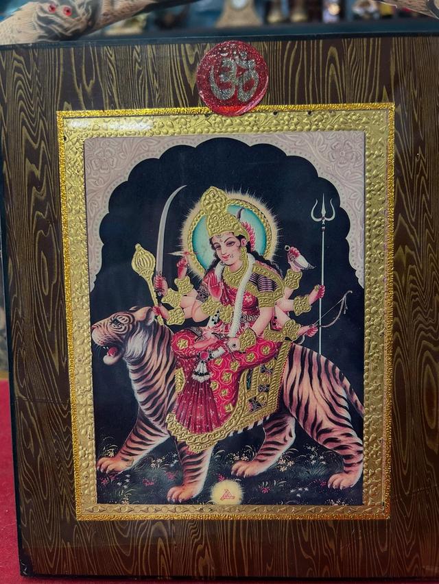 ภาพพระแม่ พร้อมกรอบไม้ 5