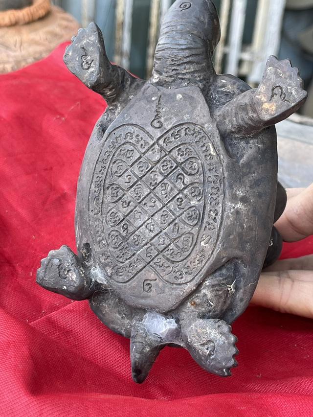 พระบูชาหลวงปู่หลิว วัดไร่แตงทอง พญาเต่าเรือน หน้าตัก3นิ้ว ปี37 6