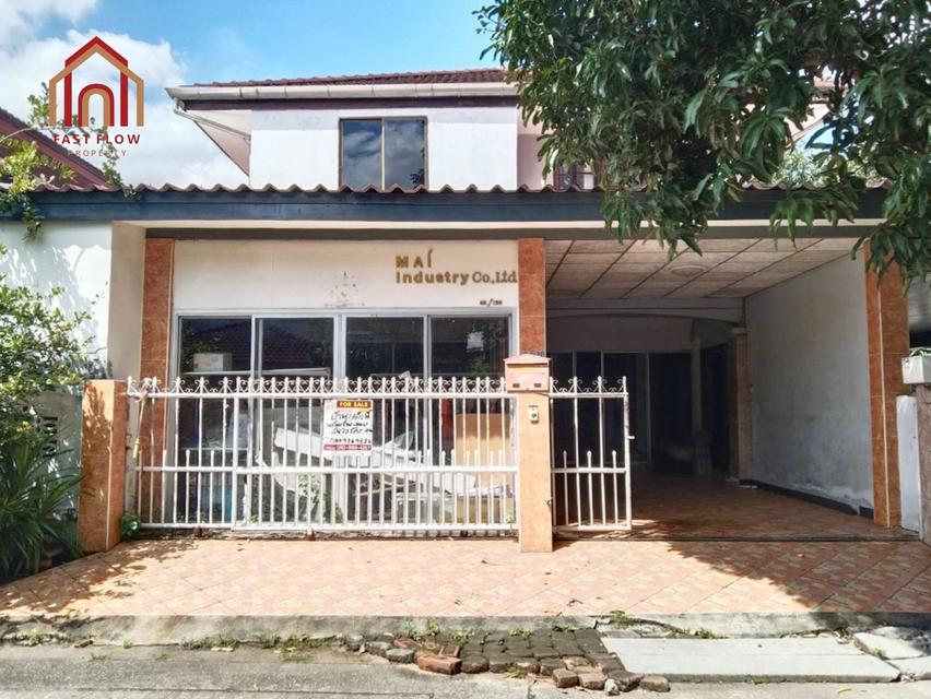 !!ขายบ้านเดี่ยวหลังมุม หมู่บ้านสัมมากร นิมิตใหม่ ติดถนนเมน ทำร้านอาหารต่อเติมครัวโรงรถใกล้ซาฟารีเวิลด์ MKD 1