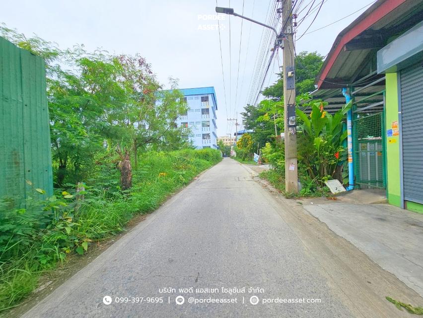 ขาย!! ที่ดินเปล่า 84 ตร.ว. แปลงสวย ซอยเพชรเกษม87 ใกล้พุทธมณฑลสาย4 อ้อมน้อย อยู่ในแหล่งชุมชน เดินทางสะดวก เข้า-ออกได้หลายทาง 6