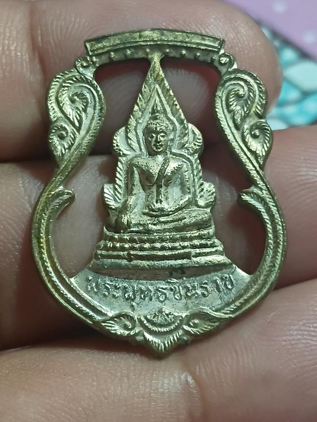 เหรียญเสมาฉลุ พระพุทธชินราช วัดศรีรัตนมหาธาตุ จ.พิษณุโลก