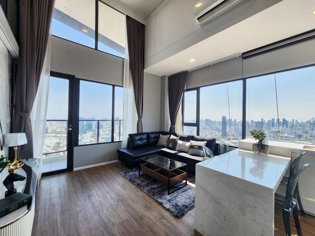 Siamese Rama 9 Duplex – Modern 2-Bedroom Condo with Unblocked View 1