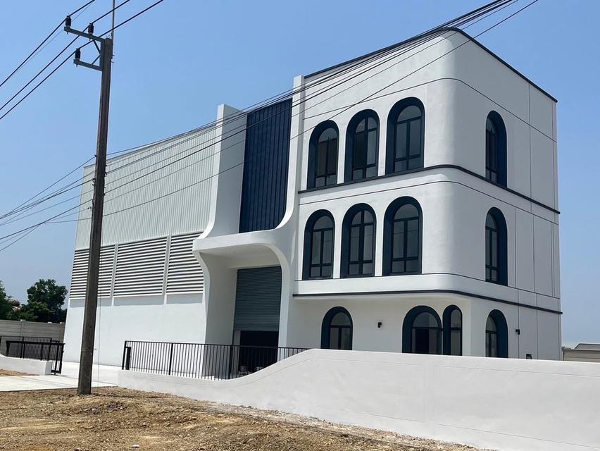 ขายที่ดินเปล่าถมแล้วพร้อมรับสร้างโกดัง โรงงาน ออฟฟิศใหม่ ย่านบางบัวทอง นนทบุรี 340 5