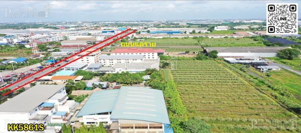 ที่สวย 8 ไร่ครึ่ง รูปทรงดีวางแปลนง่าย ขอ รง.4 ได้ 100% เดินทางสะดวก ใกล้ถนนหลักเชื่อมต่อพุทธสาคร-สายสี่ตัดใหม่ เพียง 6.5 ล้าน/ไร่ - KK5861S 3
